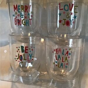 Festive Holiday Party Cups Set